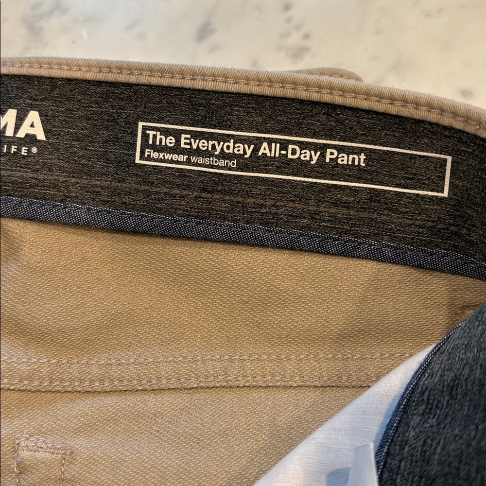 Men’s Sonoma Everday All-Day Pant, Flex Waistband, 29x30, Taupe, Excellent cond! - Picture 2 of 12